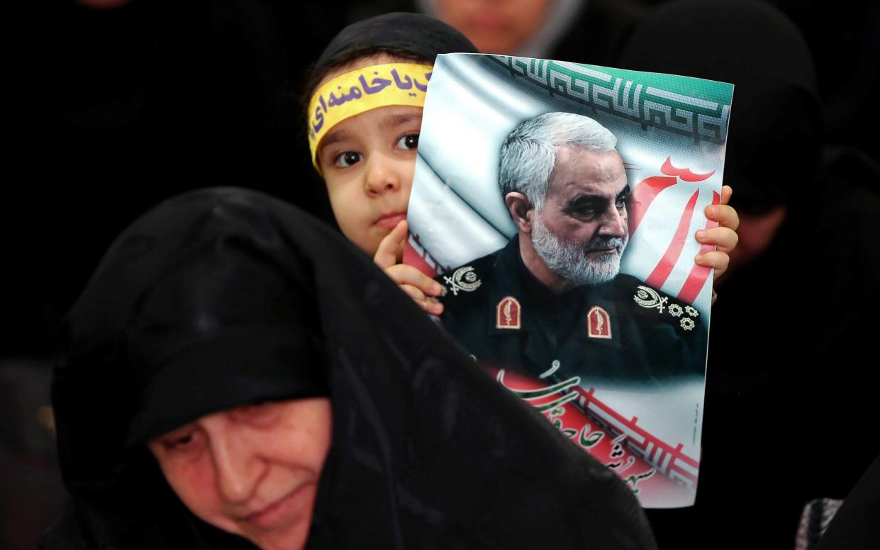 Soleimani's death was mourned widely in Iran and parts of Iraq - Nazanin Tabatabaee/WANA 