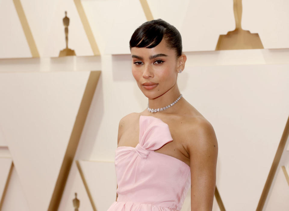 Zoe Kravitz at the Academy Awards