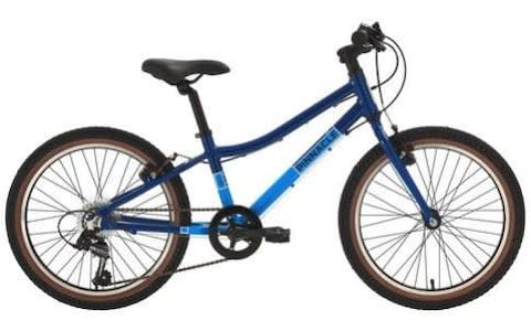 Pinnacle Ash 20 inch kids blue bike 