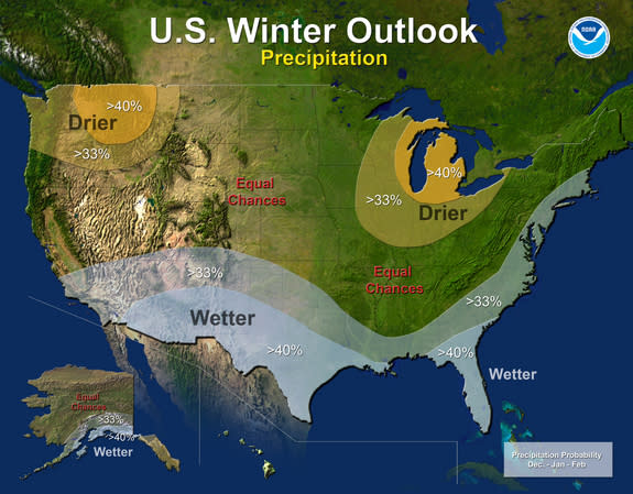 Winter Forecast for US Nothing to Shiver About