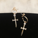 <p><strong>Memento Mori</strong></p><p>mementomoridesignsnyc.com</p><p><strong>$45.00</strong></p><p><a href="https://www.mementomoridesignsnyc.com/products/sword-hoop-earrings" rel="nofollow noopener" target="_blank" data-ylk="slk:Shop Now;elm:context_link;itc:0;sec:content-canvas" class="link ">Shop Now</a></p><p>These have a <em>sword</em> on them. End of story. Memento Mori designs their jewelry based on cool things like myth, tarot, literature, and astrology—and this one, ICYMI, is based off King Arthur's Excalibur.</p>