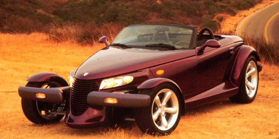 <p>Can you think of anything that screams 90s louder than an eggplant-purple Plymouth Prowler?</p>