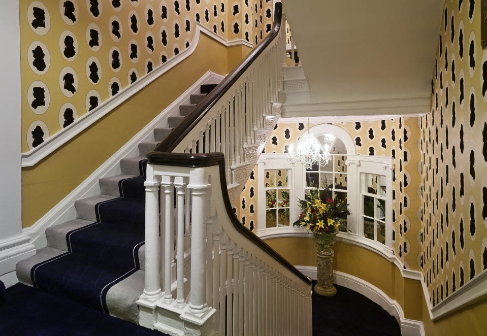 One of the stairwells at Francis Hotel Bath [Photo: Supplied]