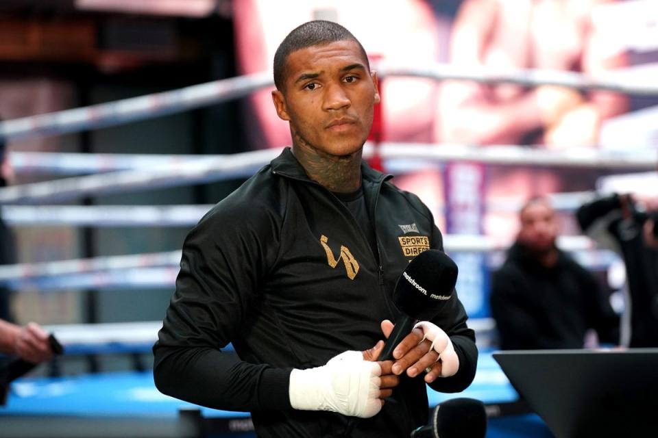 Conor Benn has relinquished his licence but faces an uncertain future (PA Wire)