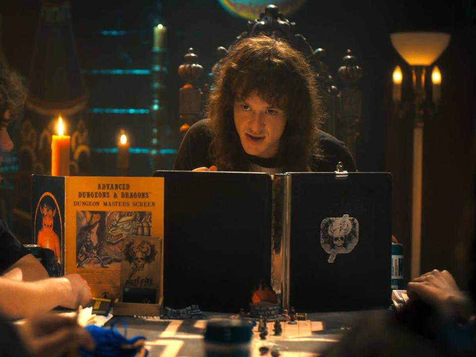 ‘Stranger Things’ has introduced a younger generation to the popular tabletop roleplaying game  (Courtesy of Netflix)