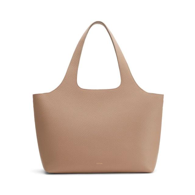 STAUD, Bags, Ida Canvas Tote Bag Cream Tan