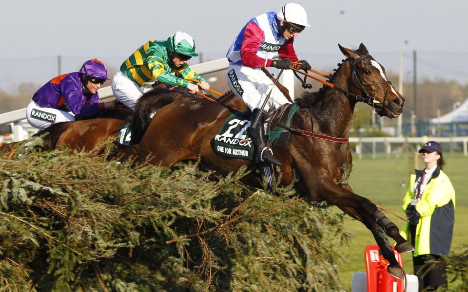 Great Scot: One For Arthur and Derek Fox win the Randox Health Grand National at Aintree - Rex Features