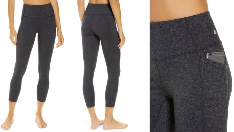 Zella Live In High Waist Pocket 7/8 Leggings - Nordstrom. $40 (originally $59)