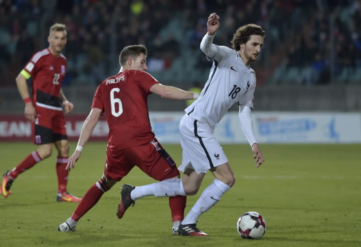 Rabiot entre en jeu