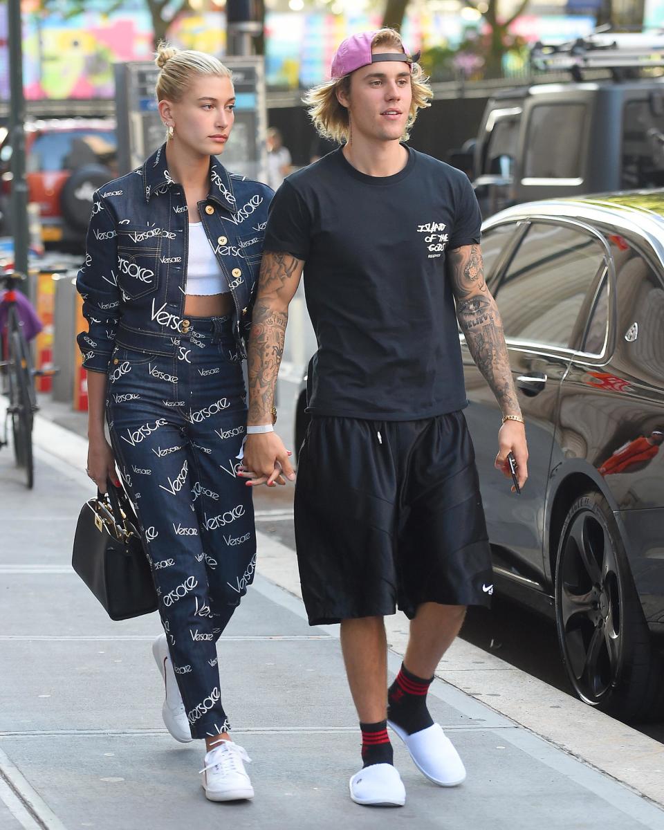 Couple: Hailey Baldwin and Justin Bieber married in 2018 (Robert O'neil / SplashNews.com)