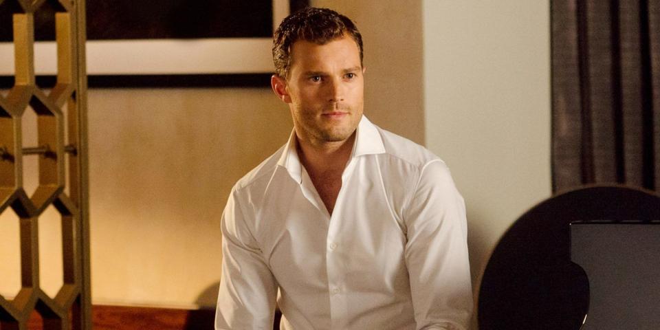 A picture of actor Jamie Dornan in "Fifty Shades Freed."