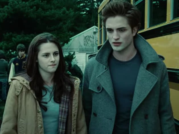 Kristen Stewart and Robert Pattinson in Twilight