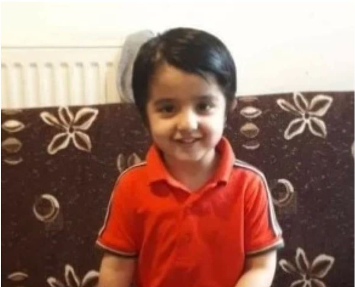 Muhammad Ibrahim Ali, 4, died in High Wycombe after contracting Strep A   (GoFundMe)