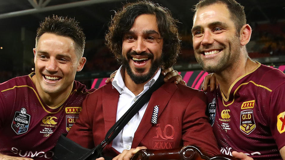 Cronk, Thurston and Smith. Image: Getty