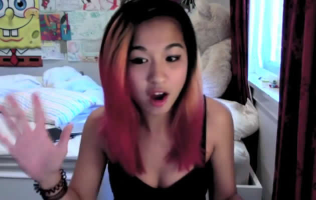 Stephanie Koh in her YouTube video on why she's not proud to be a Singaporean. (Screengrab from YouTube video)