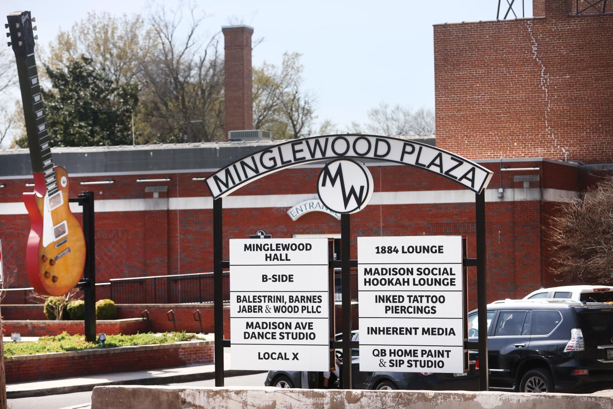 Minglewood Hall on Monday, March 28, 2022 which is undergoing renovations and is set to reopen in May of this year.  