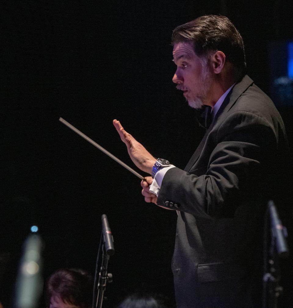 John Mario is the music director and conductor of the Coachella Valley Symphony. The symphony's next free performance takes place March 16 in Rancho Mirage.