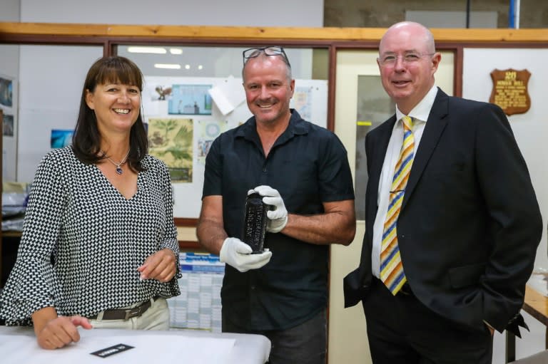 The bottle was one of thousands used in a long-term German oceanographic experiment, the Western Australian Museum said