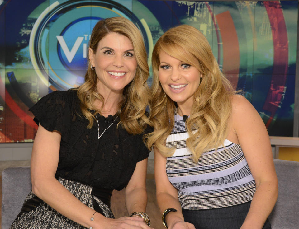 Lori Loughlin and Candace Cameron Bure are still close despite the college admissions scandal. 