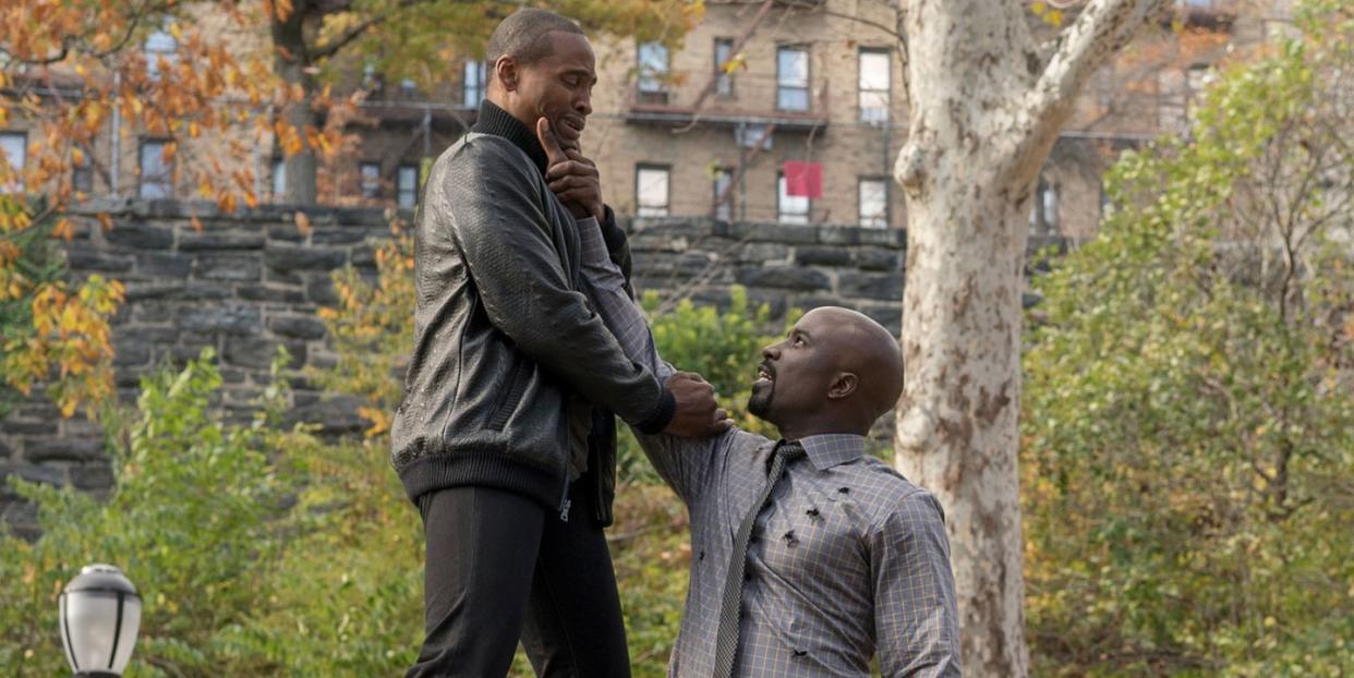 mike colter as luke cage, luke cage