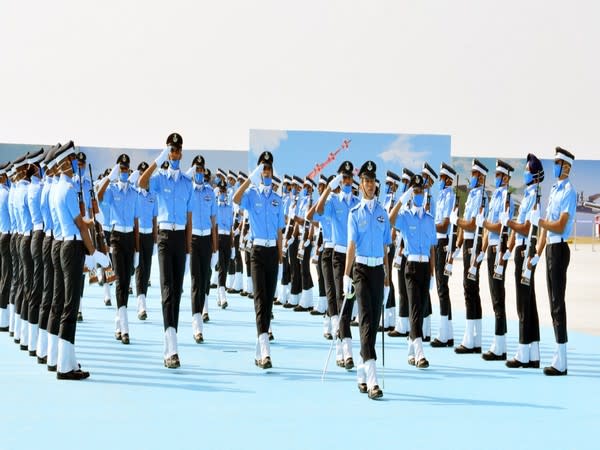 Flight Cadets of various branches of the IAF at Combined Graduation Parade 