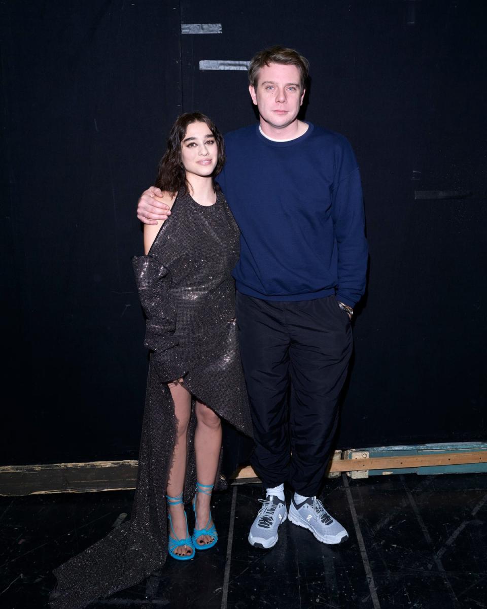 Simona Tabasco and Jonathan Anderson at JW Anderson (JW Anderson)