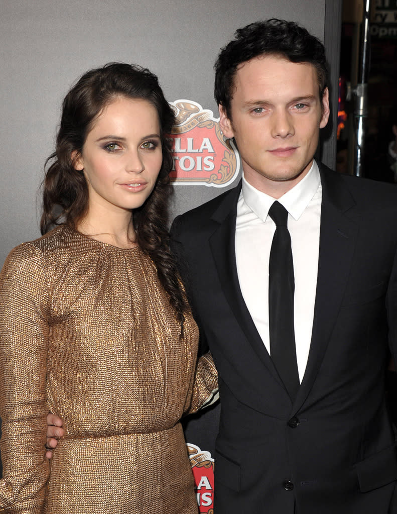 Like Crazy LA premiere 2011 Felicity Jones Anton Yelchin