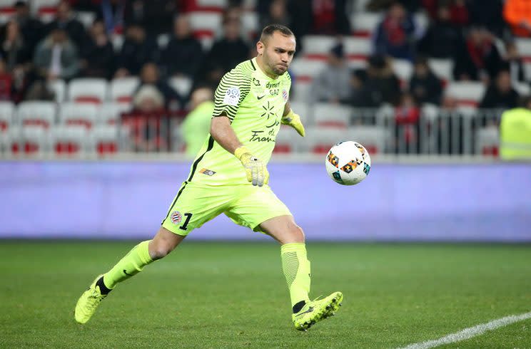 Le gardien de but français de Montpellier évolue dans le club de Loulou Nicollin depuis 14 ans et demi. (Photo Getty)