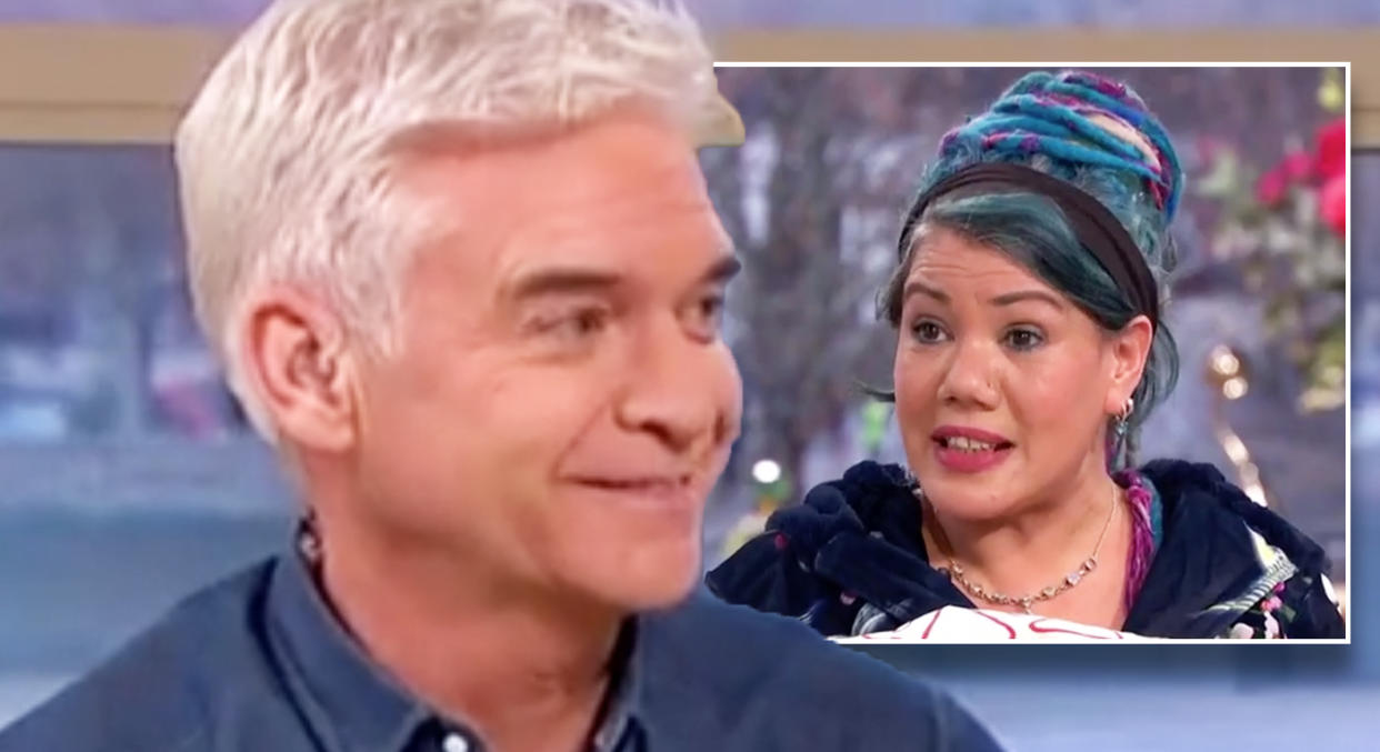 Phillip Schofield couldn’t take a woman marrying her duvet seriously. [Photo: ITV]