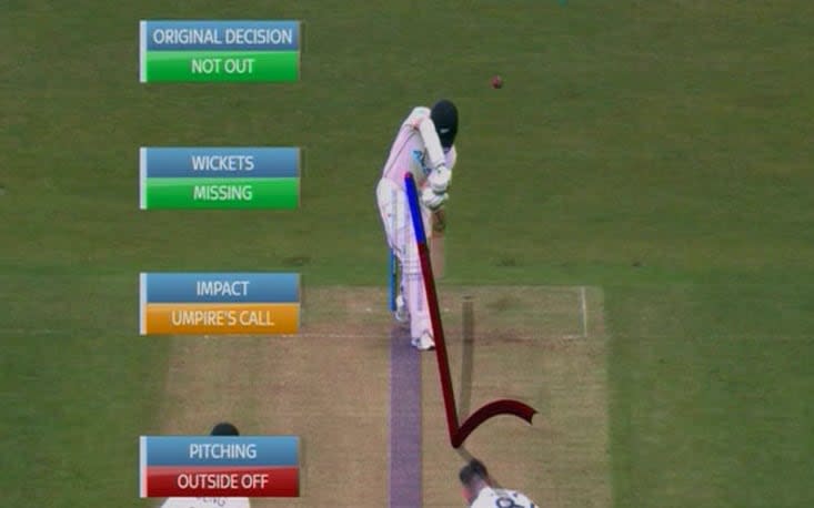 Latham lbw - Sky Sports