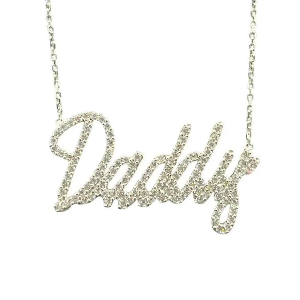 DORUK SILVER - DADDY NECKLACE