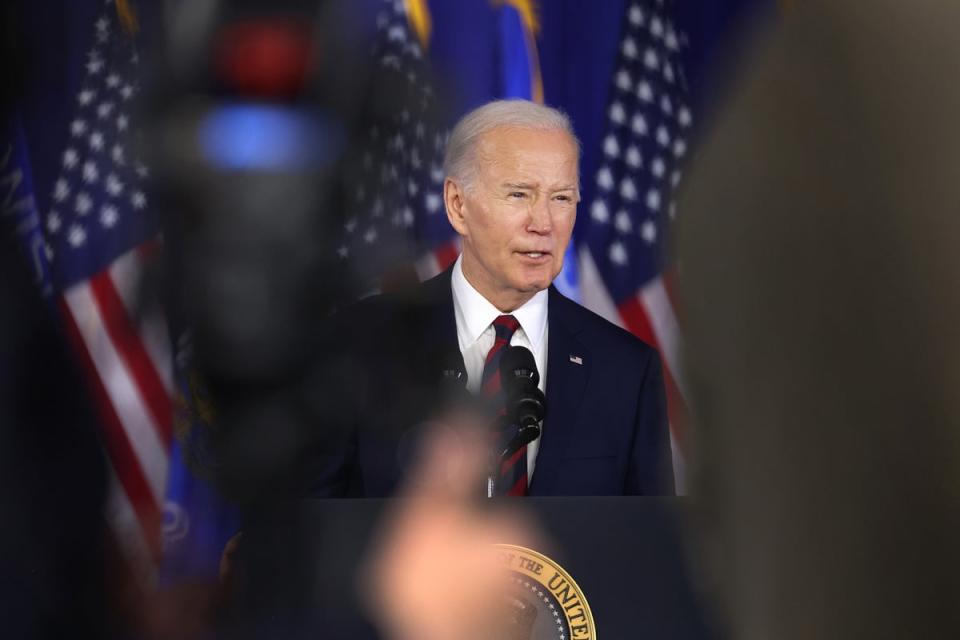 President Joe Biden has been the subject of a flailing Republican impeachment inquiry (Getty)