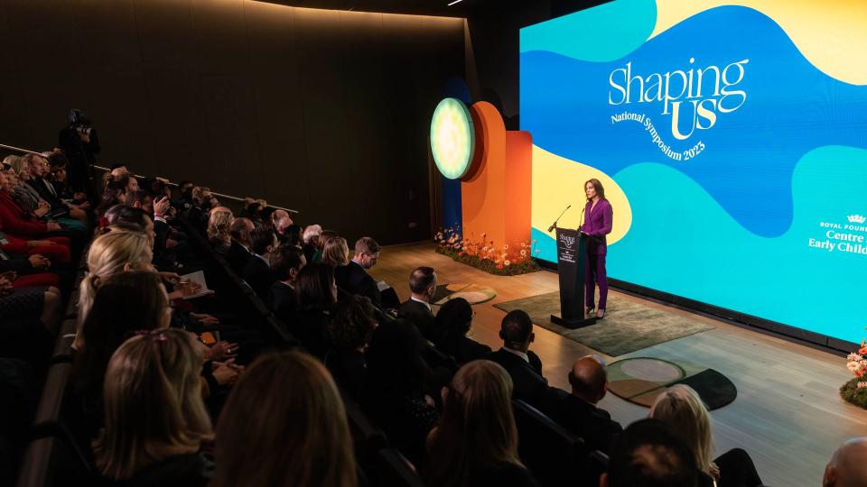 Kate Middleton delivers speech at Shaping Us National Symposium at Design Museum