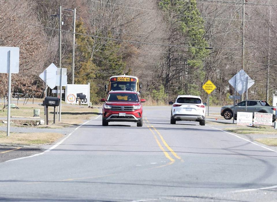 Traffic flows along S.C.51 near the intersection with S.C. 21 Tuesday in Fort Mill. York County voters approved a $161 million Pennies for Progress referendum in 2011 that included a $22.4 million widening of U.S. 21 North and S.C. 51. I