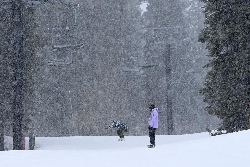 California Blizzard (Copyright 2024 The Associated Press. All rights reserved)