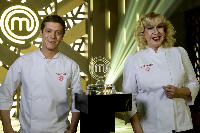 Gastón Dalmau y Georgina Barbarossa, los finalistas de MasterChef Celebrity, se enfrentaron en la final del exitoso reality gastronómico