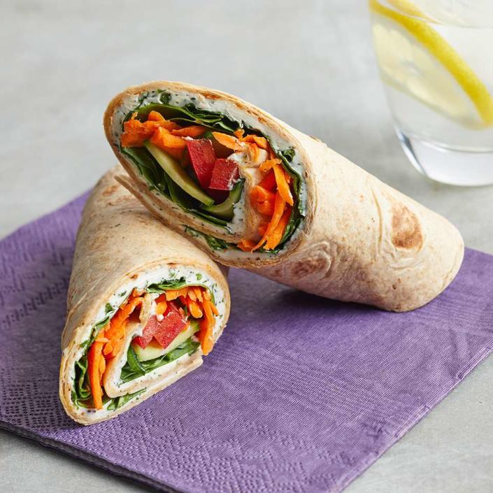 Cream Cheese &amp; Veggie Roll-up