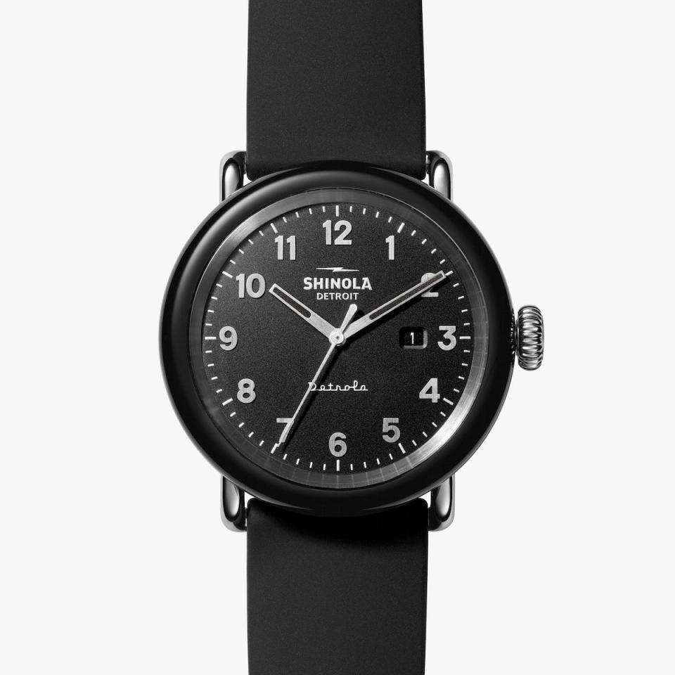 <p><a href="https://go.redirectingat.com?id=74968X1596630&url=https%3A%2F%2Fwww.shinola.com%2Fdetrola-watch-43mm-61970.html&sref=https%3A%2F%2Fwww.menshealth.com%2Fstyle%2Fa43796119%2Fshinola-sale-may-2023%2F" rel="nofollow noopener" target="_blank" data-ylk="slk:Shop Now;elm:context_link;itc:0;sec:content-canvas" class="link ">Shop Now</a></p><p>Shinola The Model D Detrola 43mm</p><p>$296.25</p><p>shinola.com</p>