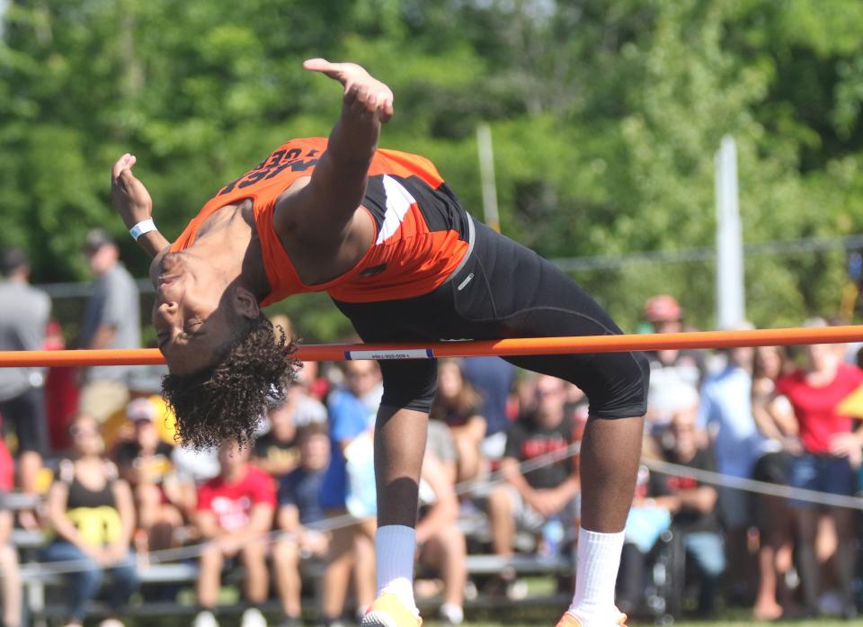 Mansfield Senior's Amil Upchurch hopes to lead a team of Tyger high jumpers to state again this season.