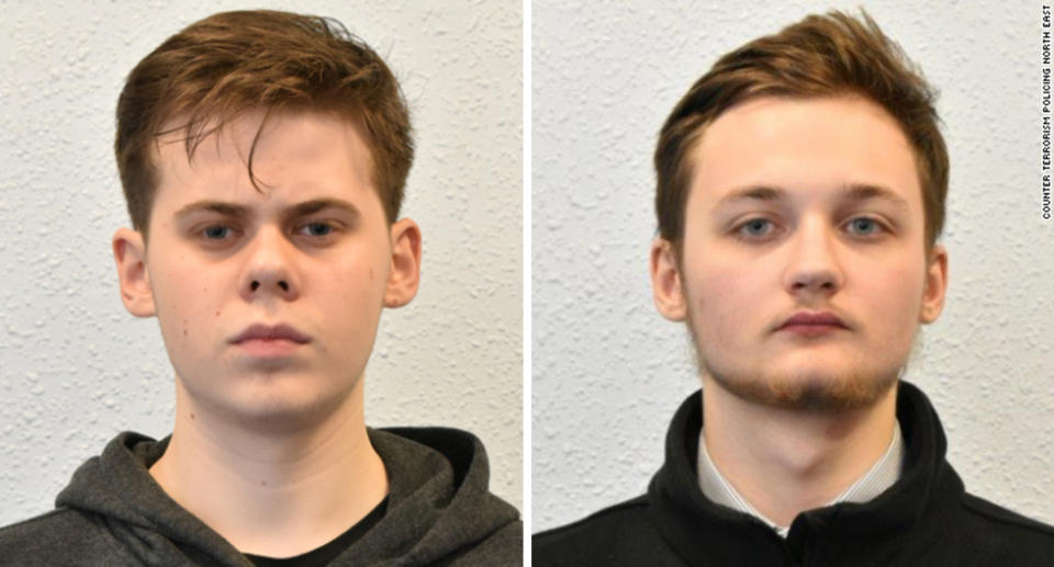 Mugshots of Oskar Dunn-Koczorowski, left, and Michael Szewczuk (right).