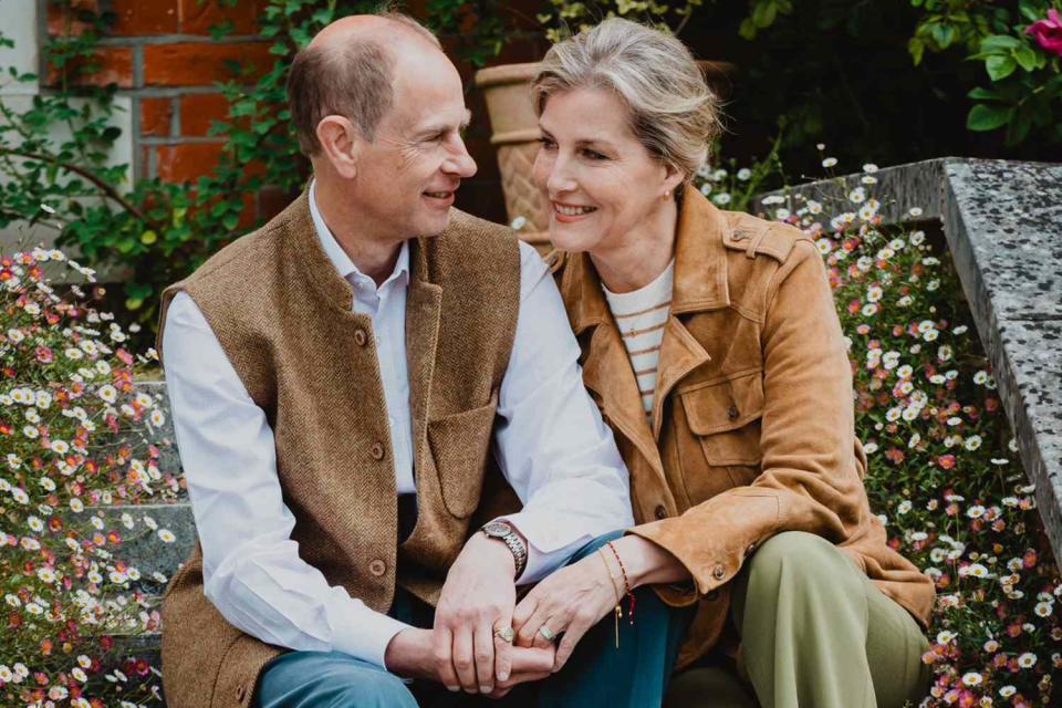 <p>Chris Jelf</p> From Left: Prince Edward and Sophie, the Duchess of Edinburgh