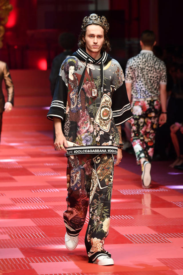 Miley Cyrus' Brother Just Made His Runway Debut in Dolce & Gabbana