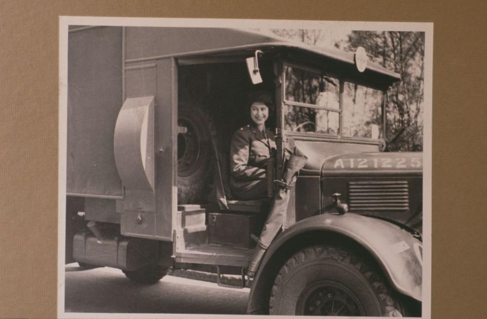 8) She volunteered as a truck driver during World War II