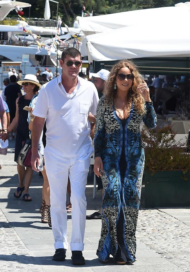 It all unravelled on the yacht during their Greece holiday in September. Photo: Getty Images