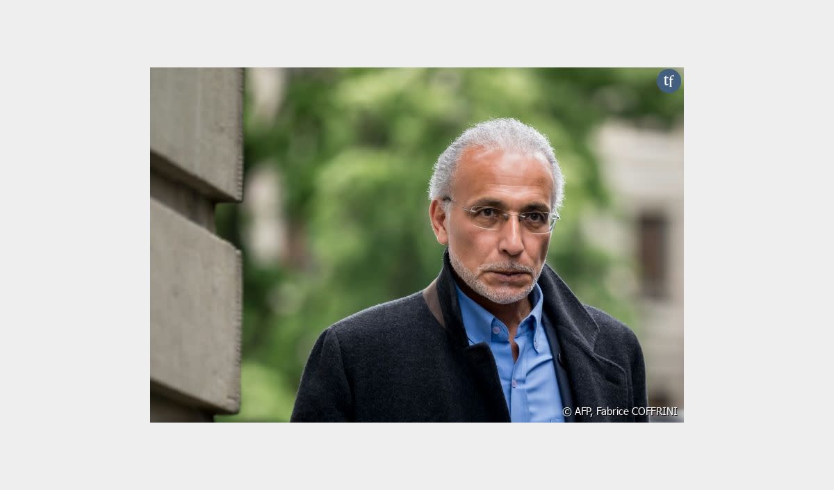 "Il a les traits d'un imposteur mais..." : le procès de Tariq Ramadan s'achève en Suisse L'islamologue suisse Tariq Ramadan, jugé pour viol et contrainte sexuelle, arrive au tribunal correctionnel de Genève, le 29 mai 2024 - AFP, Fabrice COFFRINI