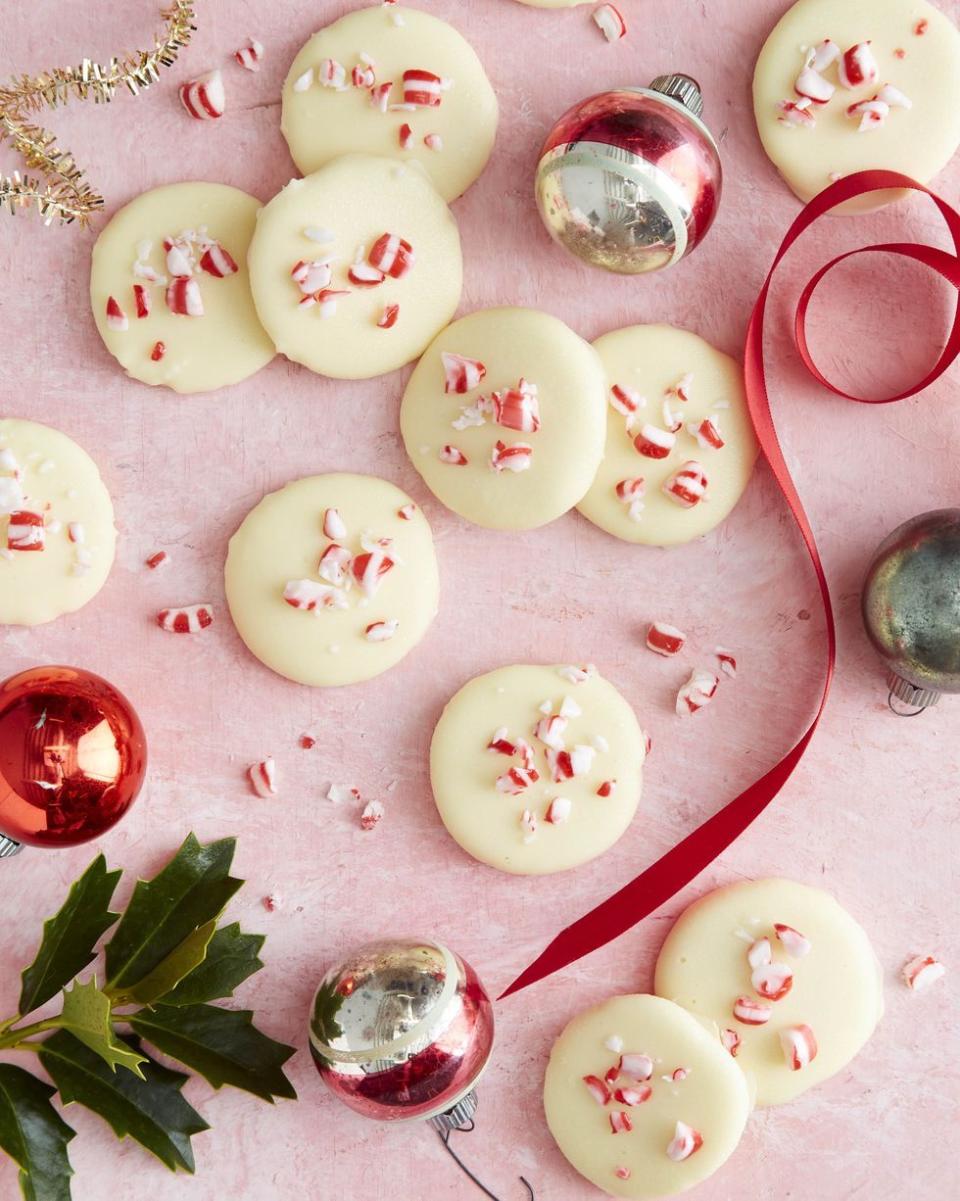 White Chocolate Peppermint Patties