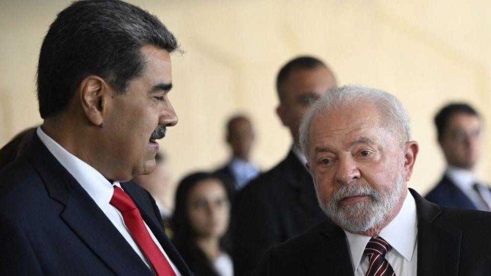 Nicolás Maduro y Luiz Inácio Lula da Silva