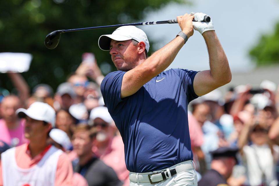 Rory McIlroy, con un golpe de salida en el Travelers Championship, finalizó entre los primeros 10 cinco inicios seguidos.