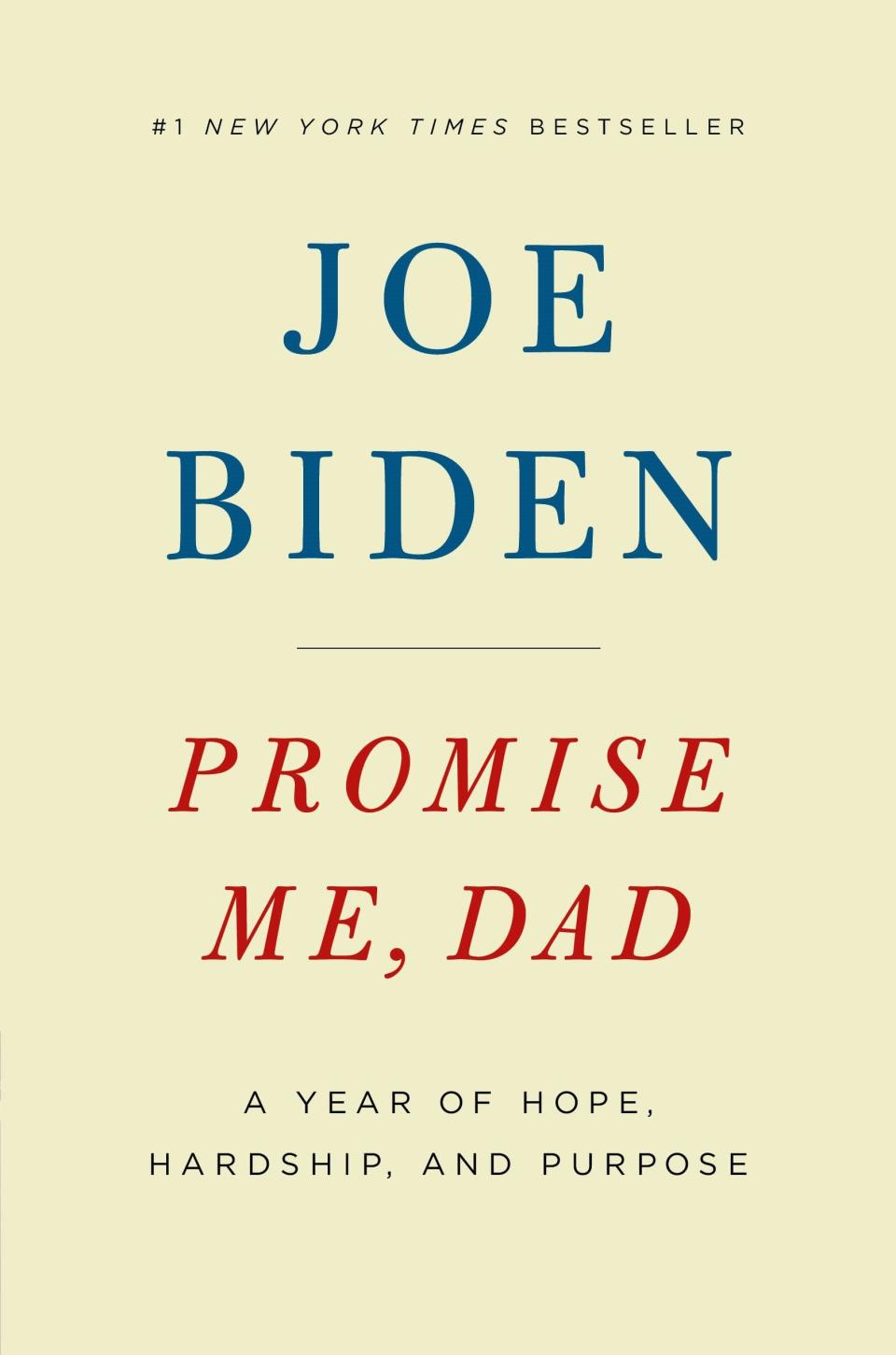 Joe Biden Promise me Dad cover