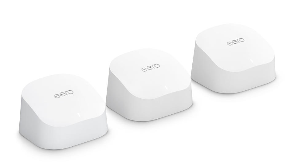 Amazon Eero 6 WiFi mesh router 3 pack